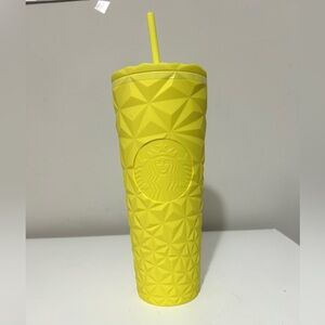 Starbucks Geometric‎ Yellow Tumbler